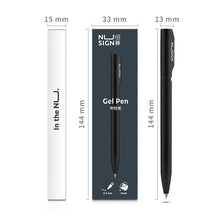 Charger l'image dans la galerie, Gel Pen Bullet Tip Gel Black Ink One Way Rotation 0.5mm 40000cm Writing Length