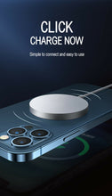 Load image into Gallery viewer, Wireless Charger with MagSafe, Compatible with iPhone 15/14/13/12 Series, MagSafe Accessories, Strong Magnetic Lock, Silver