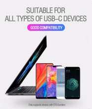 Load image into Gallery viewer, USB-C OTG Data Adaptor USB 3.0 Type C Male to USB 3.0 A Female Cable Converter