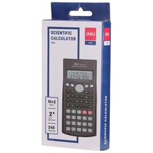 Charger l'image dans la galerie, Scientific Calculator Mathematics Advanced Function 240F-10+2 Digits Black for Students