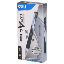 Charger l'image dans la galerie, Retractable Ballpoint Pens 0.7mm Blue Ink Black Ink 12pcs