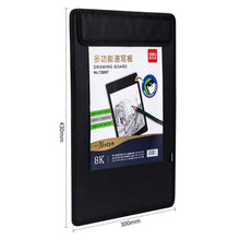 Load image into Gallery viewer, Black 4k Double Back Art Clip For Art Students, Outdoor Sketching With magnetic, Students Household 8k 4k Sketch pad