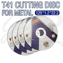 Charger l'image dans la galerie, 125mm CUTTING DISC 1.2mm thick 5" for Metal and Steel 50pcs