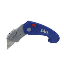 Load image into Gallery viewer, Zinc Alloy Folding Utility Knife Aluminium Handle with 5 Spare Blades Cutting Knife