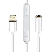 Load image into Gallery viewer, iPhone to 3.5mm AUX Audio Jack Adapter VOICE ADJUSTABLE Connect via Bluetooth