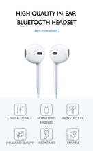 Load image into Gallery viewer, Wired Bluetooth 8 Pin Earphones Headphones Mic For Apple iPhone11 8 7 X Xs XR 12