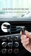 Load image into Gallery viewer, Magnetic Car Phone Holder Air Vent Mobile Mount Magnet Clip Stand Cradle Compatible with iPhone 15 Pro Max 14 13 12 11 XR XS X 8 SE Galaxy S23 S22 S21 S20 FE S10 S9, Huawei, Pixel Oneplus