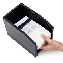 Load image into Gallery viewer, Thermal Shipping Label Holder 142x230x150mm Black