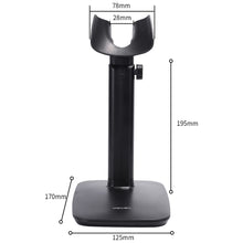 Charger l'image dans la galerie, USB Laser Barcode Scanner Wired Handheld Bar Code Scanner Reader for Supermarket Library Express Company Retail Store Warehouse, Black