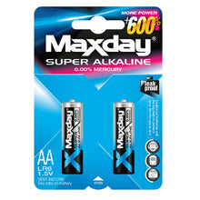 Load image into Gallery viewer, Maxday 24pcs Alkaline AA Batteries