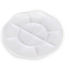 Charger l'image dans la galerie, Plastic Palette, Artist Paint Palette for Watercolour Gouache Acrylic Oil Painting 12-Hole Round Paint Palette for Kid DIY Art Craft Painting