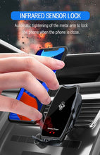 Load image into Gallery viewer, Car Wireless Phone Charger/Holder Qi Smart Sensor Car Charger/ Holder 2 function