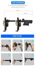 Load image into Gallery viewer, Car Wireless Phone Charger/Holder Qi Smart Sensor Car Charger/ Holder 2 function