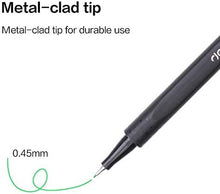 Charger l'image dans la galerie, Fineliner Color Pens Set, 0.45mm Fine Tip Pens, Porous Fine Point Makers Drawing Pen, Perfect for Writing in Bullet Journal and Planner, 6 Assorted Colors