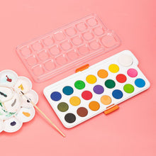 Charger l'image dans la galerie, Watercolour Paints Set 21 colours with Paint Brush