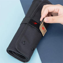 Charger l'image dans la galerie, 48 Slots Nylon Pencil Roll Up Case Pencil Wrap Case Roll up Pouch