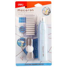 Charger l'image dans la galerie, Electric Pencil Eraser Kit with Fan (2 in 1) 10pcs Refills