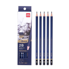 Charger l'image dans la galerie, Sketching Drawing Pencil 2B Art Craft Graphite Pencil 12pcs