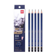 Charger l'image dans la galerie, Sketching Drawing Pencils 3H Art Craft Graphite Pencil 12pcs