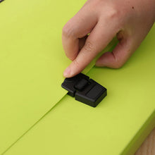 Charger l'image dans la galerie, Plastic File Folder Standard Size A4 with Retractable handle Push lock closure