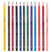 Charger l'image dans la galerie, Coloured Pencils - Assorted Colours, Pack of 12 Colouring Pencils for Kids