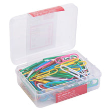 Charger l'image dans la galerie, Paper Clips 29mm Assorted Colour Office Metal Clips 100pcs