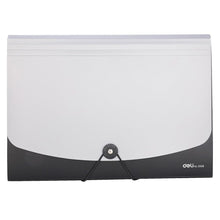 Charger l'image dans la galerie, 13 Pockets Expanding File Folder with Blank tag, According File Organizer with Expandable Cover, Desktop Accordion Folders Letter A4 Paper Document Storage Organizer