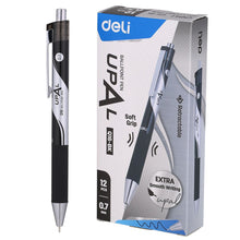 Charger l'image dans la galerie, Retractable Ballpoint Pens 0.7mm Blue Ink Black Ink 12pcs