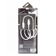 Load image into Gallery viewer, Type C to USB-C 1M Cable Premium Fast Charging Data Sync