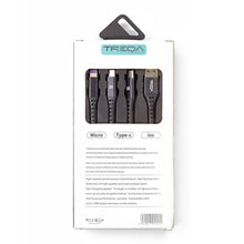 Load image into Gallery viewer, TREQA Multi USB Cable Fast Charging Data Sync 1.2M