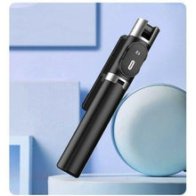 Load image into Gallery viewer, Selfie Stick Tripod Bluetooth Samsung/ iPhone/IOS/Android with FILL LIGHT  360° Rotation