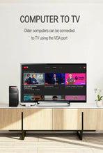Load image into Gallery viewer, VGA to HDMI Converter 1080P Female to Female Video Adapter Cable with Audio HD