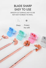 Charger l'image dans la galerie, Pencil Sharpener Dual Holes Assorted Colours Mini Set
