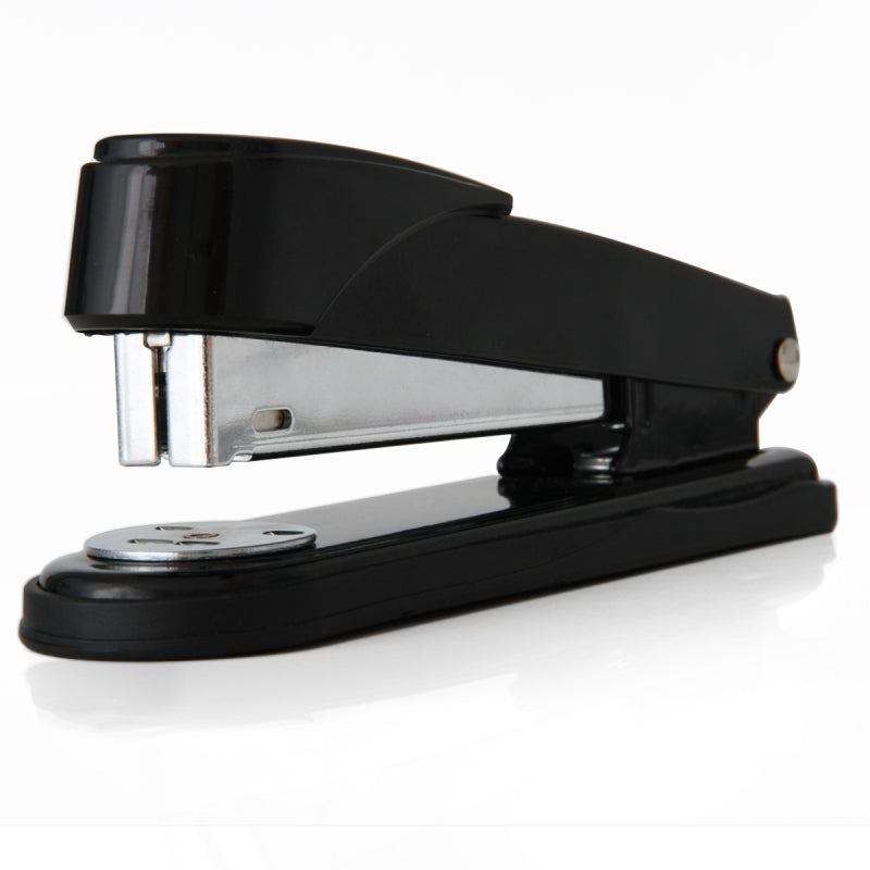 Stapler, Desktop Stapler, 50 Sheet Capacity, Durable Metal Stapler for Desk, Black, Blue and Gray