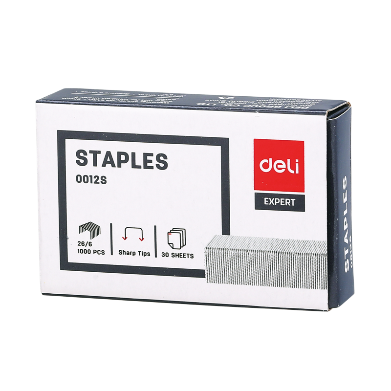 Staples Refill 26/6 Standard Heavy Duty Staple Sharp Tips 30 Sheets 2000 Pcs