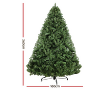 Charger l&#39;image dans la galerie, Christmas Tree 2.4M Xmas Trees Decorations Green 1500 Tips
