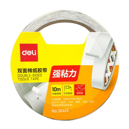 Double Side Tissue Tape 10M Sticky Mounting Tape 18mm/12mm