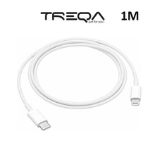 Charger l&#39;image dans la galerie, TREQA 1M USB-C to Lightning Cable |Fast Charging|Data Sync
