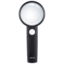 Load image into Gallery viewer, Magnifier Magnifying Glass Handle Two Zooming Lens Handheld Reading φ70mm Len
