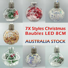 Charger l&#39;image dans la galerie, Christmas Baubles Ornament Ball Xmas Tree Party House Decorations 7 Styles
