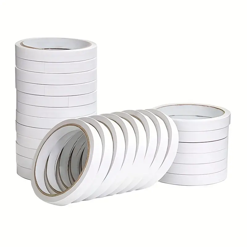 Strong Double Sided Sticky Office Tape 12mm x 20 meters 17pcs