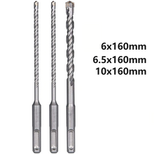 Charger l&#39;image dans la galerie, SDS Plus Masonry Hammer Drill Bit 6-6.5-10*110mm | 6-6.5-10*160mm 6pcs
