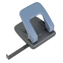 Charger l&#39;image dans la galerie, 2 Hole Punch, Hole Puncher, 35 Sheet Punch Capacity, Low Force Required, Black/Gray
