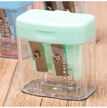 Load image into Gallery viewer, Pencil Sharpener Dual Holes Assorted Colours Mini Set
