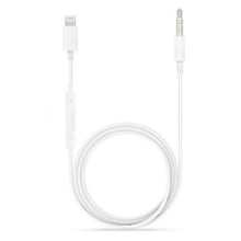 Charger l&#39;image dans la galerie, For iPhone Lightning to 3.5mm Jack Male AUX Audio Headphone Voice Adjustable Adapter
