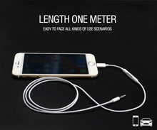 Charger l&#39;image dans la galerie, For iPhone Lightning to 3.5mm Jack Male AUX Audio Headphone Voice Adjustable Adapter
