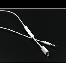 Charger l&#39;image dans la galerie, For iPhone Lightning to 3.5mm Jack Male AUX Audio Headphone Voice Adjustable Adapter
