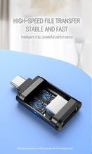 Charger l&#39;image dans la galerie, Mini Micro Type-C Male to OTG USB Female Adapter Cable Converter Data Transmission
