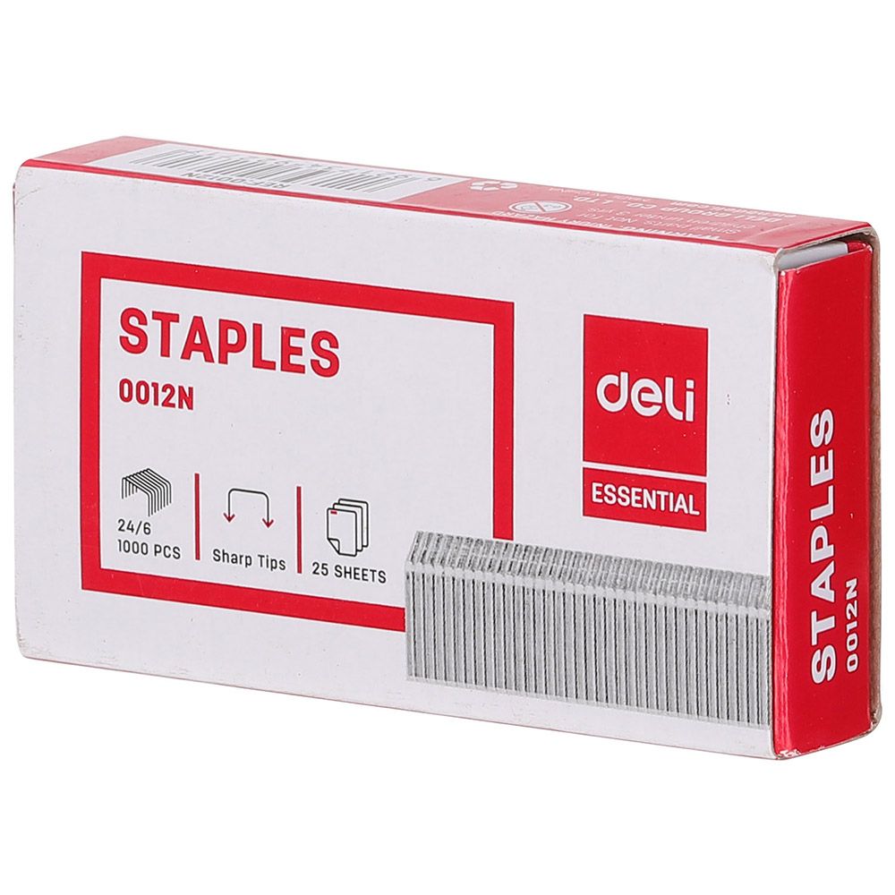 Staples Refill 24/6 Standard Heavy Duty Staple Sharp Tip 25 Sheets 2000 Pcs