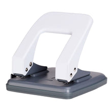 Charger l&#39;image dans la galerie, 2 Hole Punch, Hole Puncher, 35 Sheet Punch Capacity, Low Force Required, Black/Gray
